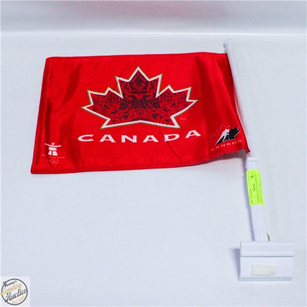 NEW FLAG 2010 OLYMPICS MENS SIGNATURES
