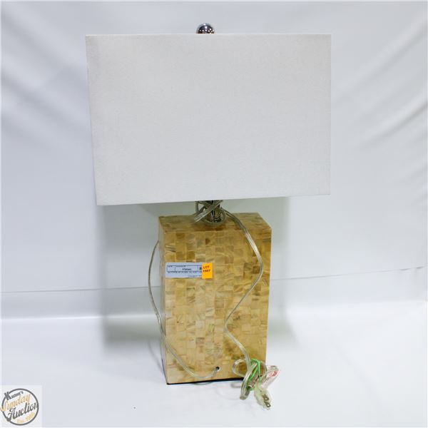 MOTHER OF PEARL INLADE LAMP