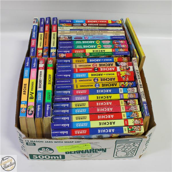 LOT OF 36 ARCHIE COMICS