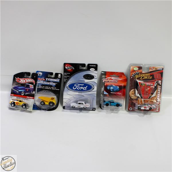 LOT OF DIECAST - HOT WHEELS, NASCAR, LIMITED