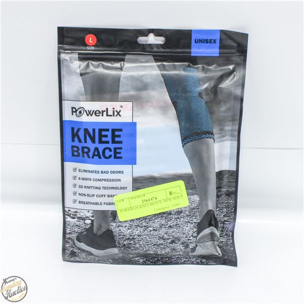 POWERLIX KNEE BRACE, NEW SIZE L