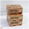 Image 1 : 3 BOXES OF ZIG-ZAG TIPS 50 TIPS PER BOX