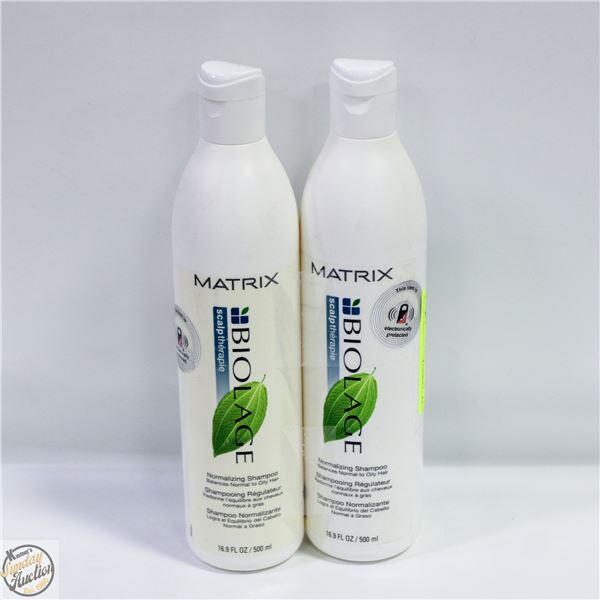 (2) MATRIX BIOLAGE SHAMPOO FOR NORMAL TO