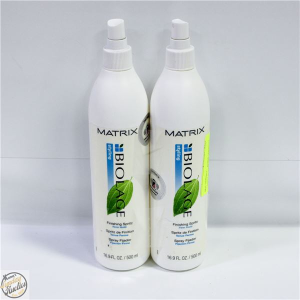 (2) MATRIX BIOLAGES STYLING FINISHING SPRITZ