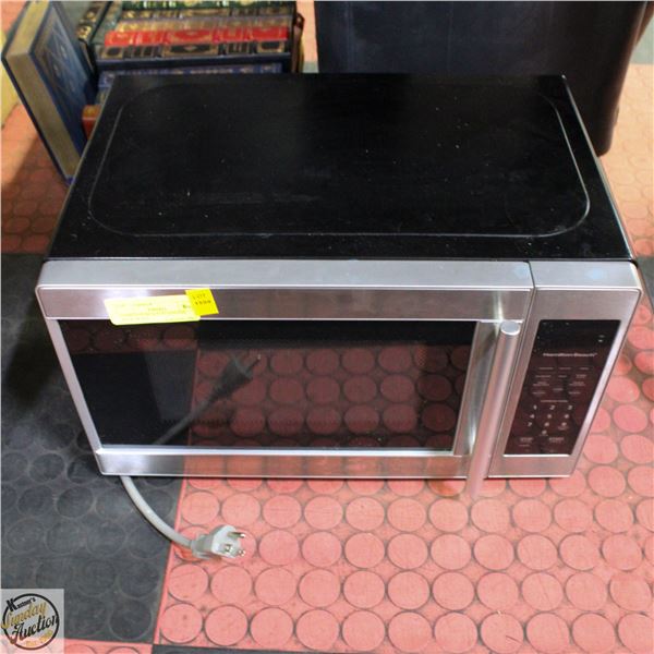 HAMILTON BEACH STAINLESS MICROWAVE