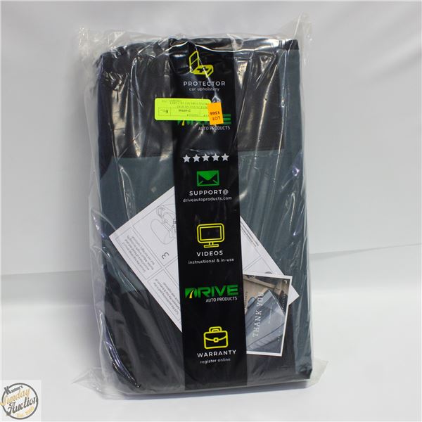 DRIVE AUTO CAR SEAT PROTECTORS SET OF 2 GREY