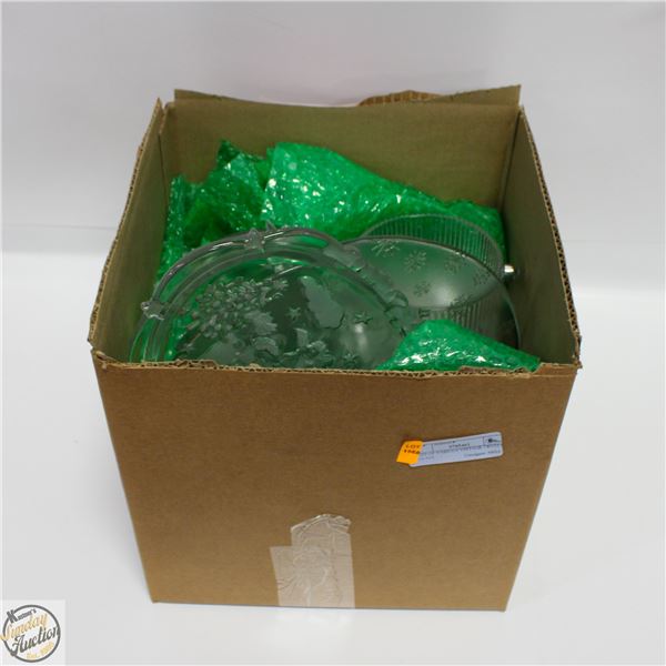 LOT OF VARIOUS VINTAGE CRYSTAL GLASS