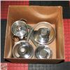 Image 1 : 4-PC STAINLESS COOKWARE SET,