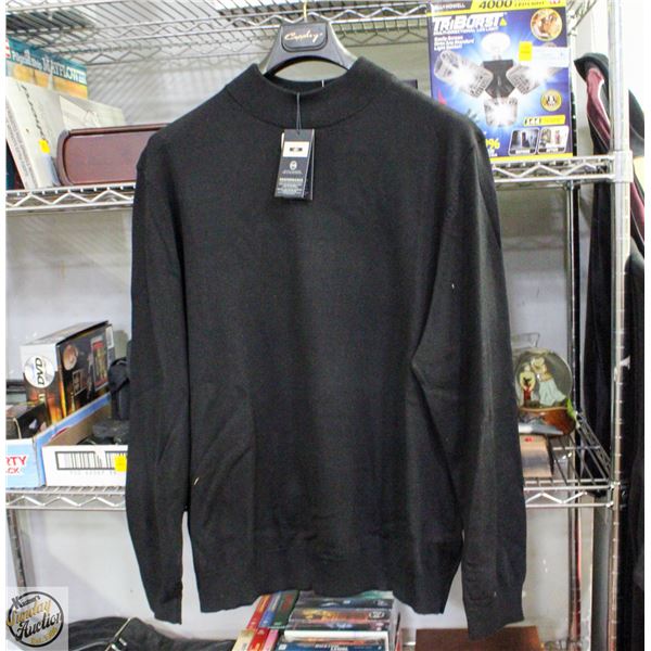 NEW JOESEPH ABBOUD MERINO WOOLD BLEND SWEATER SIZE