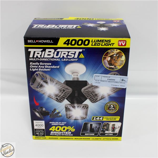 NEW TRIBUST MULTI DIRECTINAL LIGHT