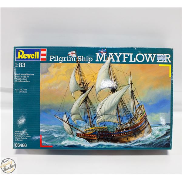 REVELL PILGRIM SHIP MODEL MAYFLOWER IN BOX