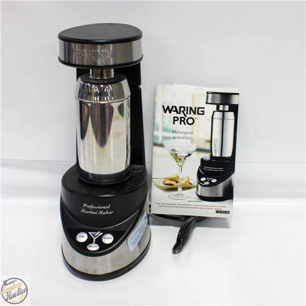 WARING PRO PROFESSIONAL MARTINI MAKER MODEL