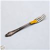 Image 1 : 24.2G SILVER ANTIQUE FORK CONFIRMED VIA ACID TEST