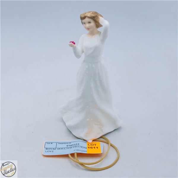 ROYAL DOULTON FIGURINE WITH LOVE
