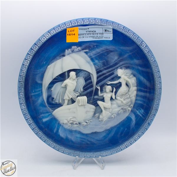 THE SIRENS LAPIS BLUE THE VOYAGE OF ULYSSES PLATE