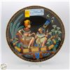 Image 1 : LEGEND OF TUTANKHAMUN PLATE OSIRIS EGYPT