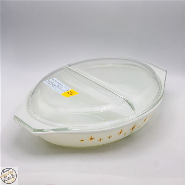 VINTAGE PYREX CONSETELLATION  ATOMIC STARBUST