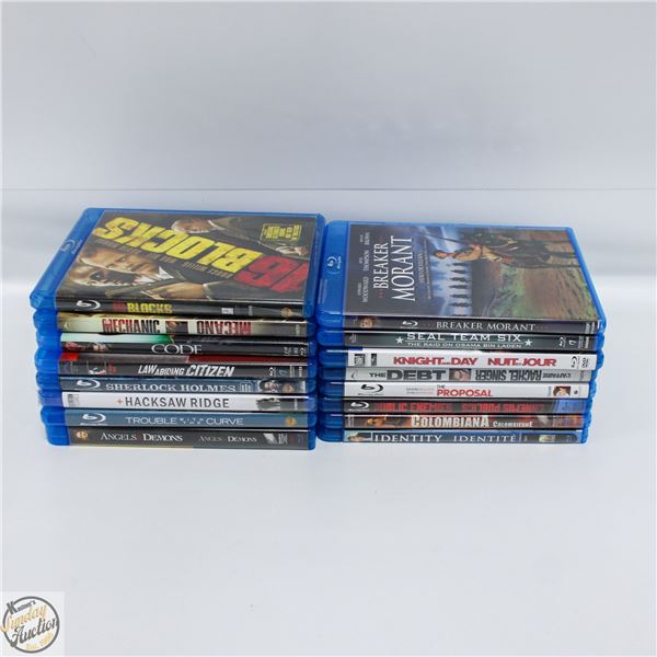 LOT OF BLUE RAY