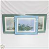 Image 1 : 3 FRAMED PRINTS OF PEGGY'S COVE,NS H18XW22