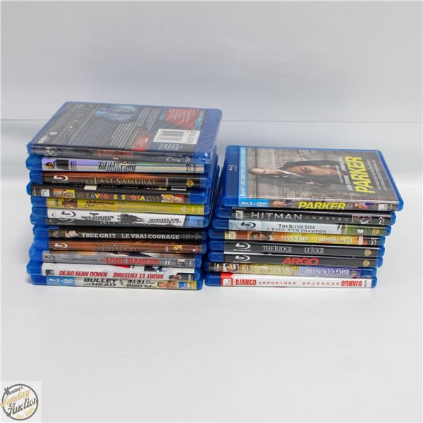 LOT OF BLUE RAY