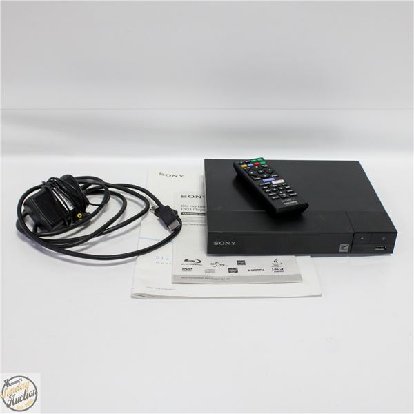 SONY BLUERAY DISC & DVD PLAYER MODEL BDP-S1700