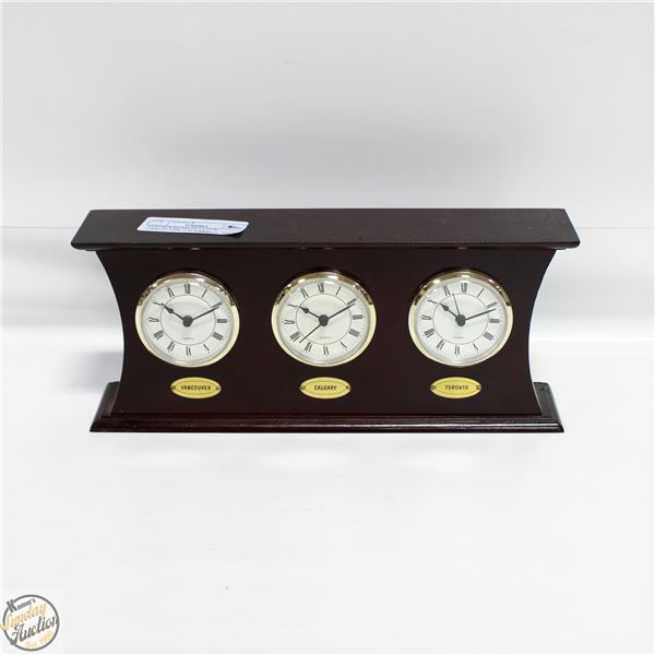 VINTAGE BOMBAY CLOCK VANCOUVER- CALGARY-