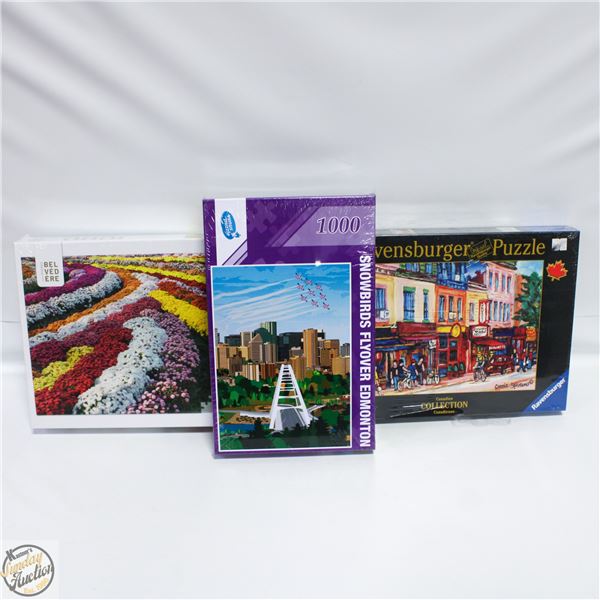 NEW SEALED JIGSAW PUZZLES
