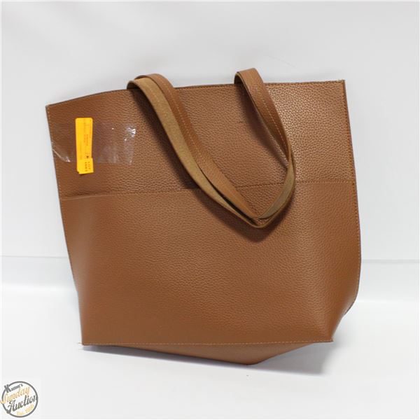 BROWN DAY PURSE