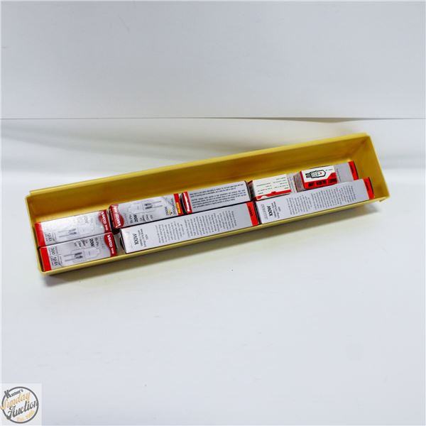 LOT OF HALOGEN MINI BULBS VARIOUS WATTS