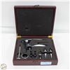 Image 1 : WOOD CASE WINE KIT
