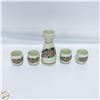 Image 1 : VINTAGE JAPAN SAKE SET WITH SHOT GLASSES