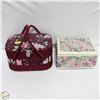 Image 1 : 2 SEWING BASKETS WITH CONTENTS.