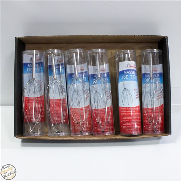 6 WIRE SCALP MASSAGERS