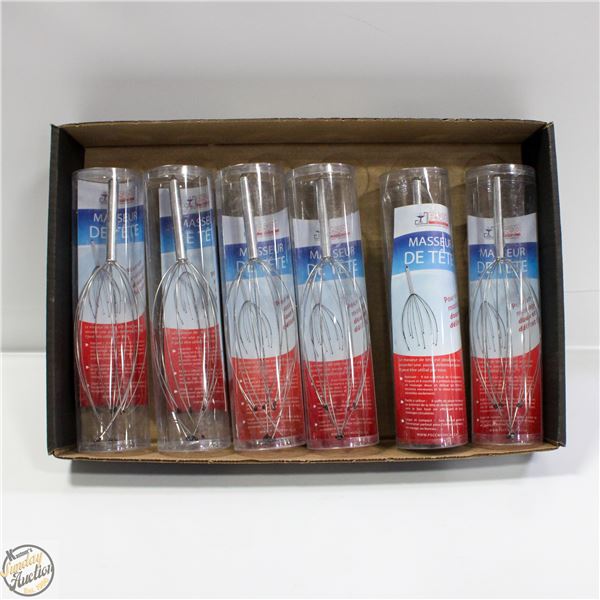 6 WIRE SCALP MASSAGERS