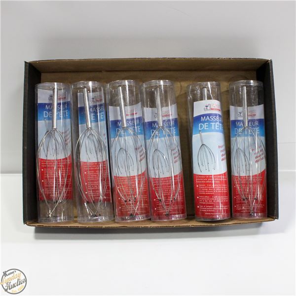 6 WIRE SCALP MASSAGERS