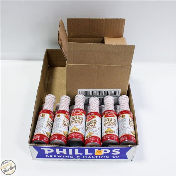 CASE OF 12 BOTTLES HICKORY FLAVOUR LIQUID SMOKE