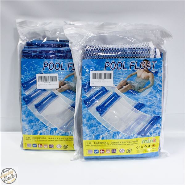 6 POOL FLOATS