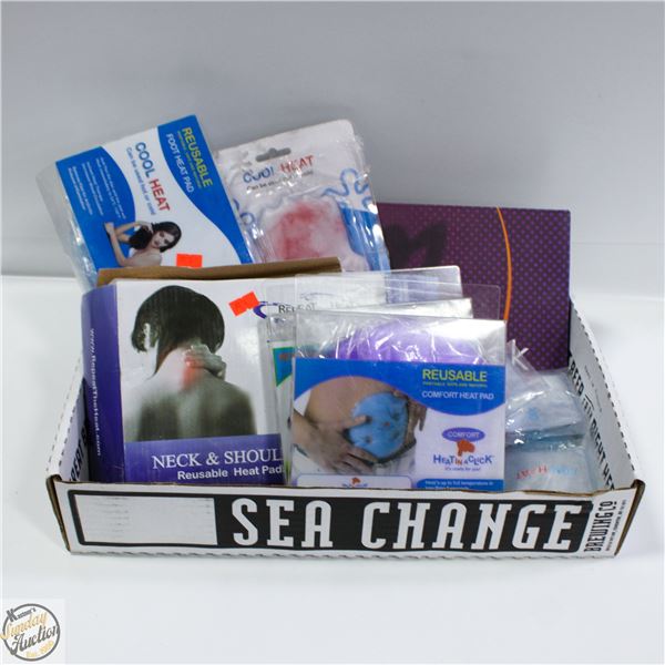 LOT OF HOT/COLD REUSABLE PADS