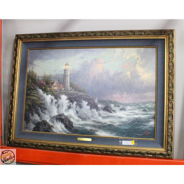 THOMAS KINKADE "ACCENT PRINT'H 27.5 W39.5 2/590