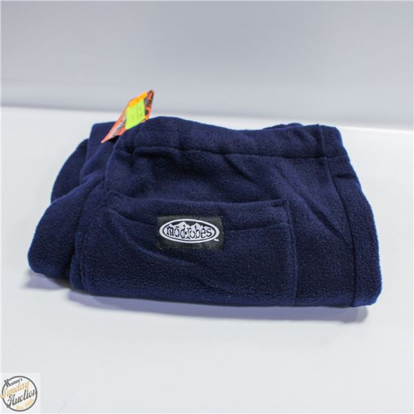 NEW MODROBES FLEECE PANTS NAVY SIZE M