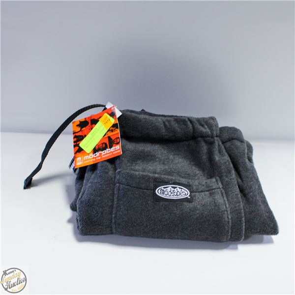 NEW MODROBES FLEECE PANTS GREY SIZE M