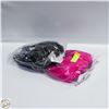 Image 1 : NEW WOMEN'S SLIPPERS 1PINK 1BLACK SIZE 9