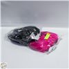 Image 1 : NEW WOMEN'S SLIPPERS 1PINK 1BLACK SIZE 10