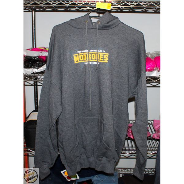 NEW MODROBES HOODIE GREY SIZE M