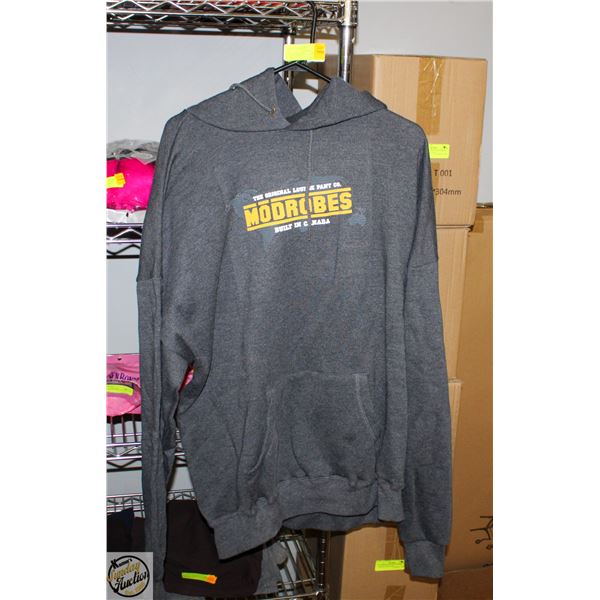 NEW MODROBES HOODIE GREY SIZE XL