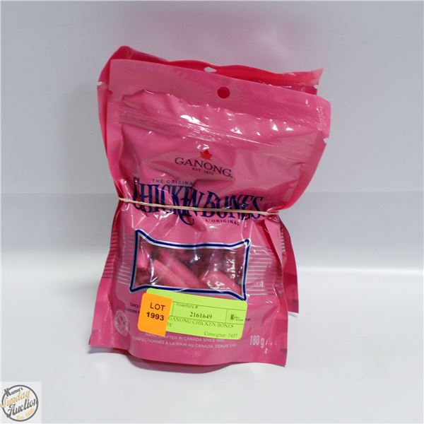 NEW GANONG CHICKEN BONES CANDY
