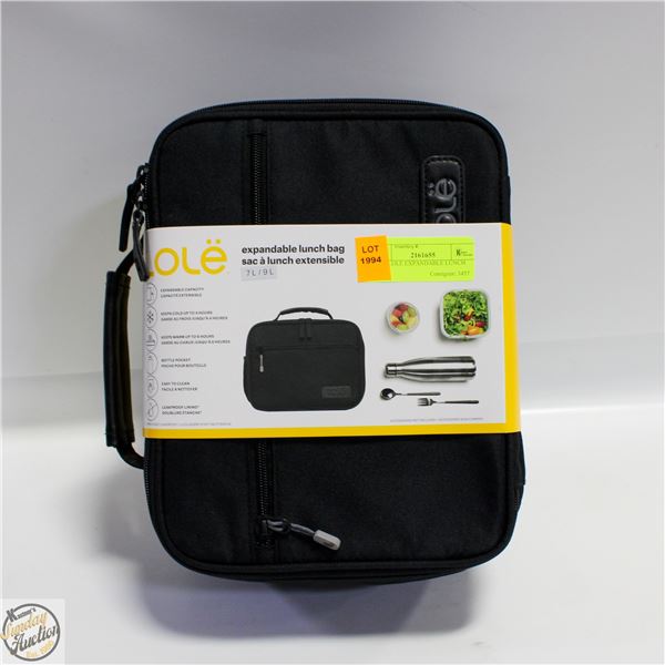 NEW LOLE EXPANDABLE LUNCH BAG