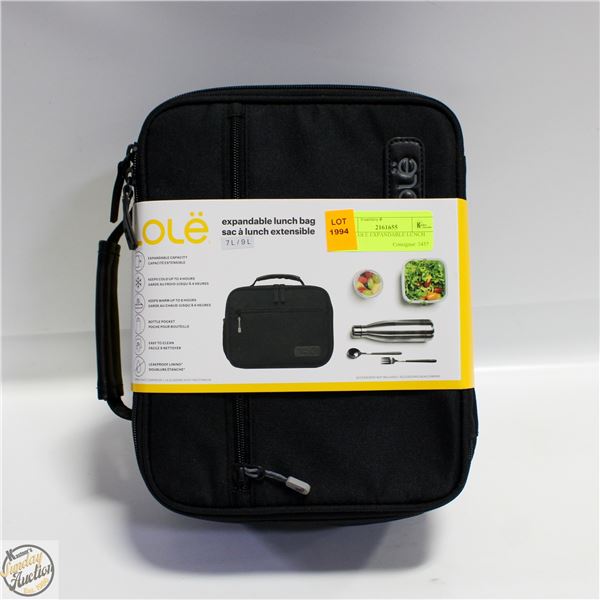 NEW LOLE EXPANDABLE LUNCH BAG