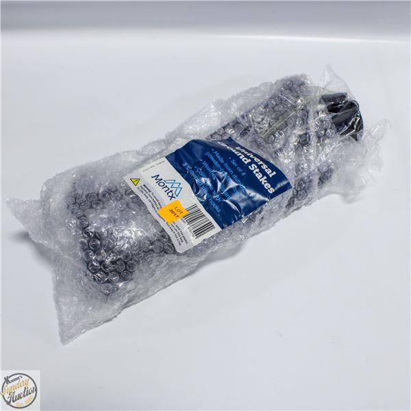 SET OF 4 UNIVERSAL GROUND STAKES