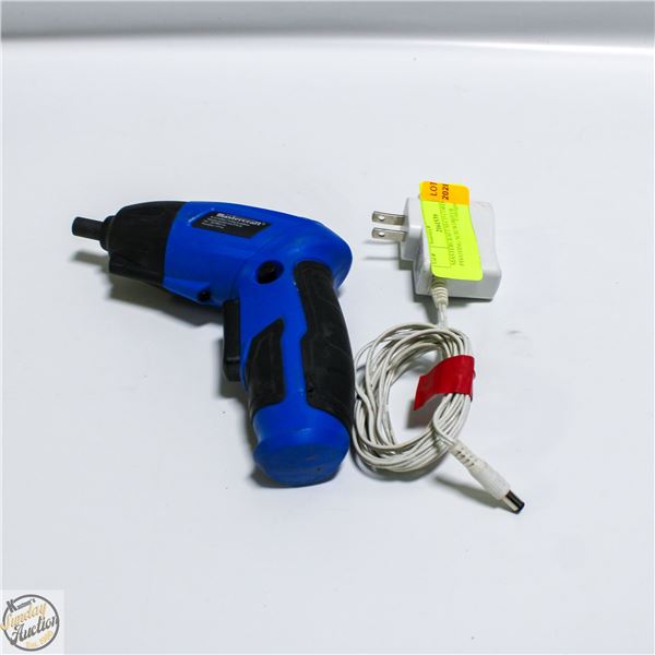 MASTERCRAFT NI-CD CORDLESS PIVOTING SCREWDRIVER